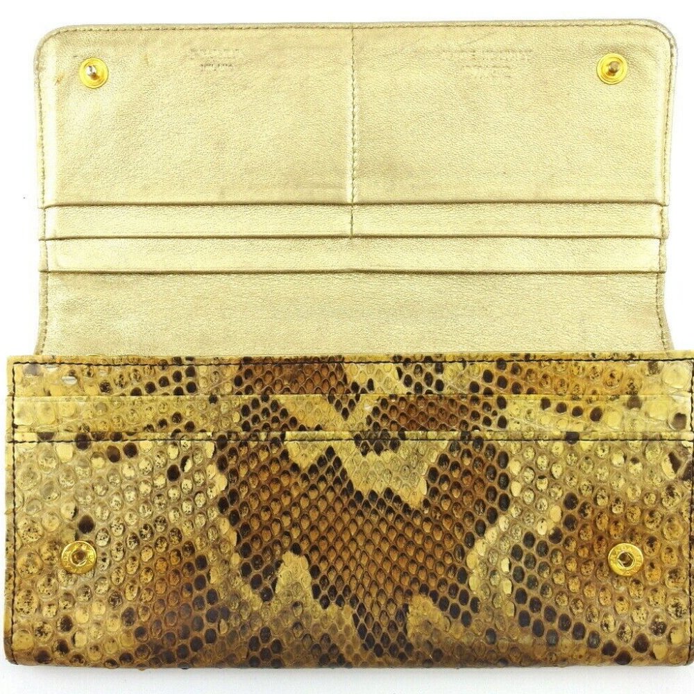 Authenticity Guaranteed Used Prada Wallet Python … - image 6